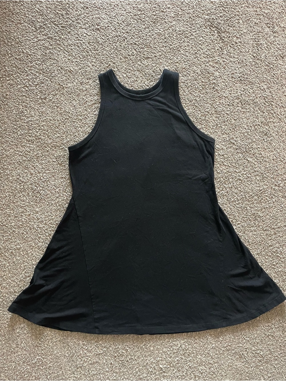 a new day Black V-Neck Tank Dress